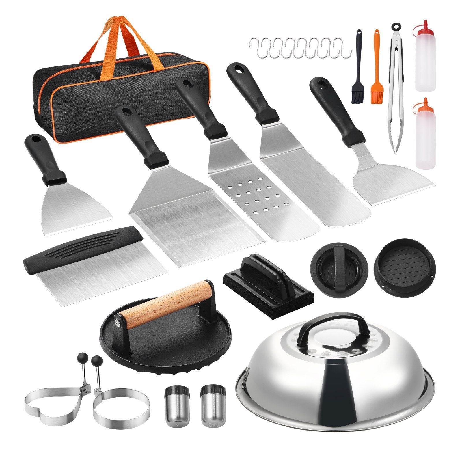 UCBBQ Pitmaster Deluxe 28 - Piece Griddle & Grill Kit - Uncle Clarence BBQ
