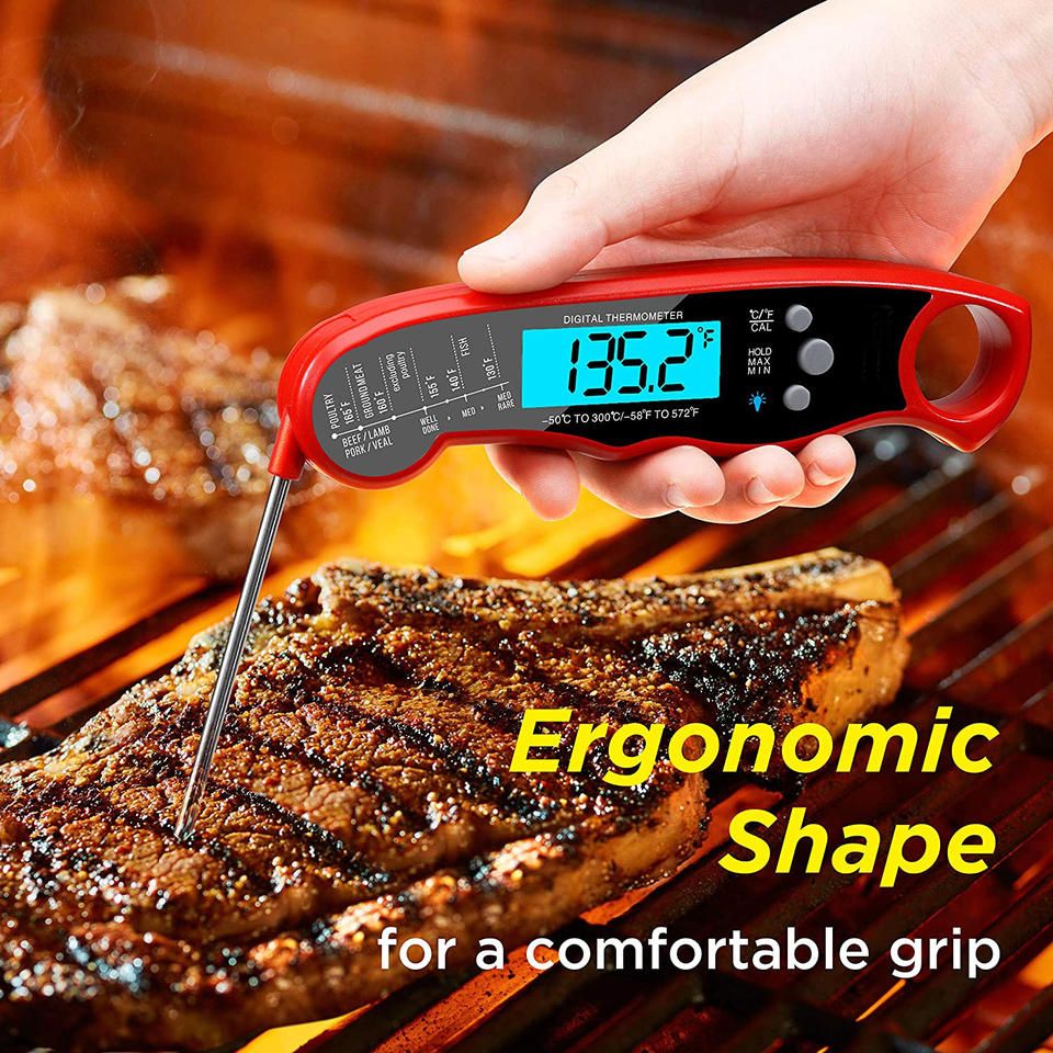 UCBBQ Quick - Read LED Meat Thermometer - Uncle Clarence BBQ