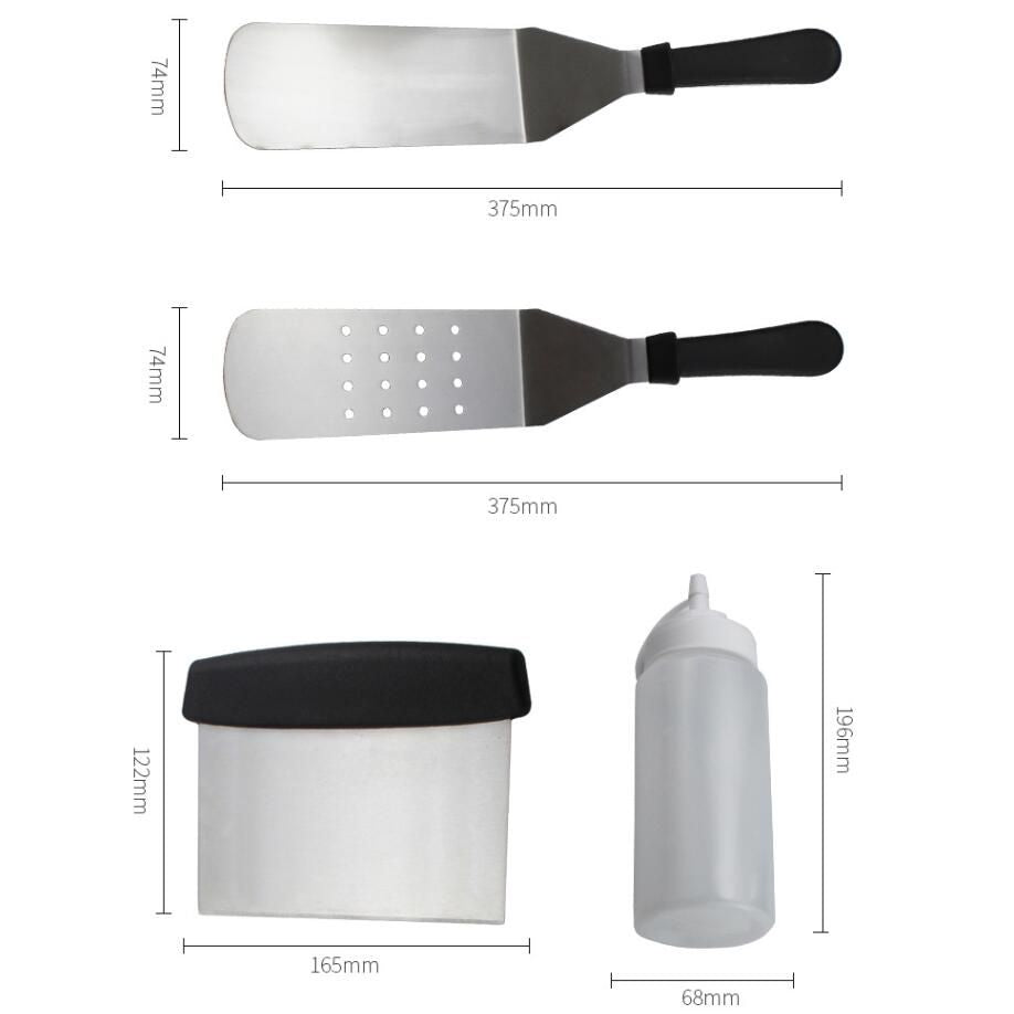 UCBBQ Stainless Steel Smash Burger & Griddle Essentials Kit - Uncle Clarence BBQ