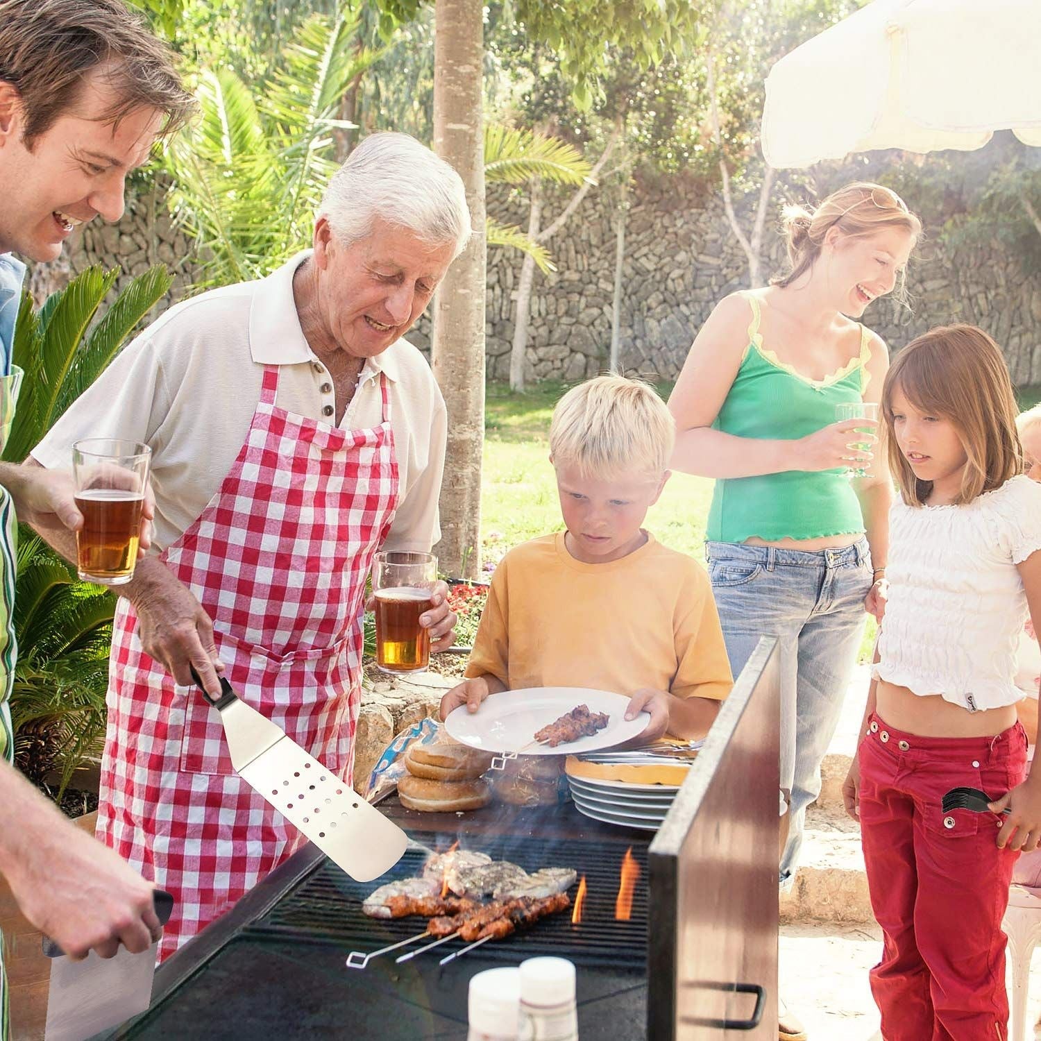 UCBBQ Stainless Steel Smash Burger & Griddle Essentials Kit - Uncle Clarence BBQ