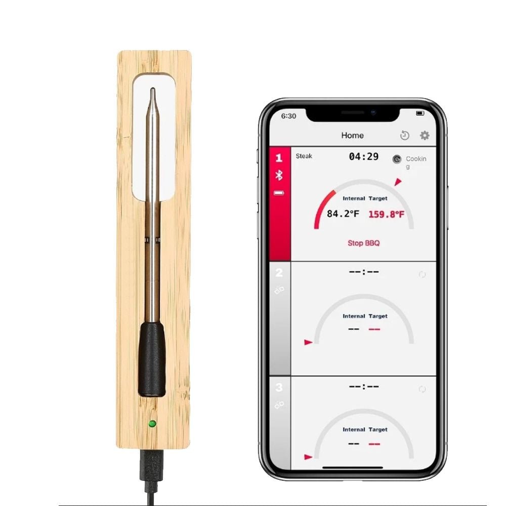 📡 UCBBQ Wireless Probe Meat Thermometer (165ft Range) - Uncle Clarence BBQ