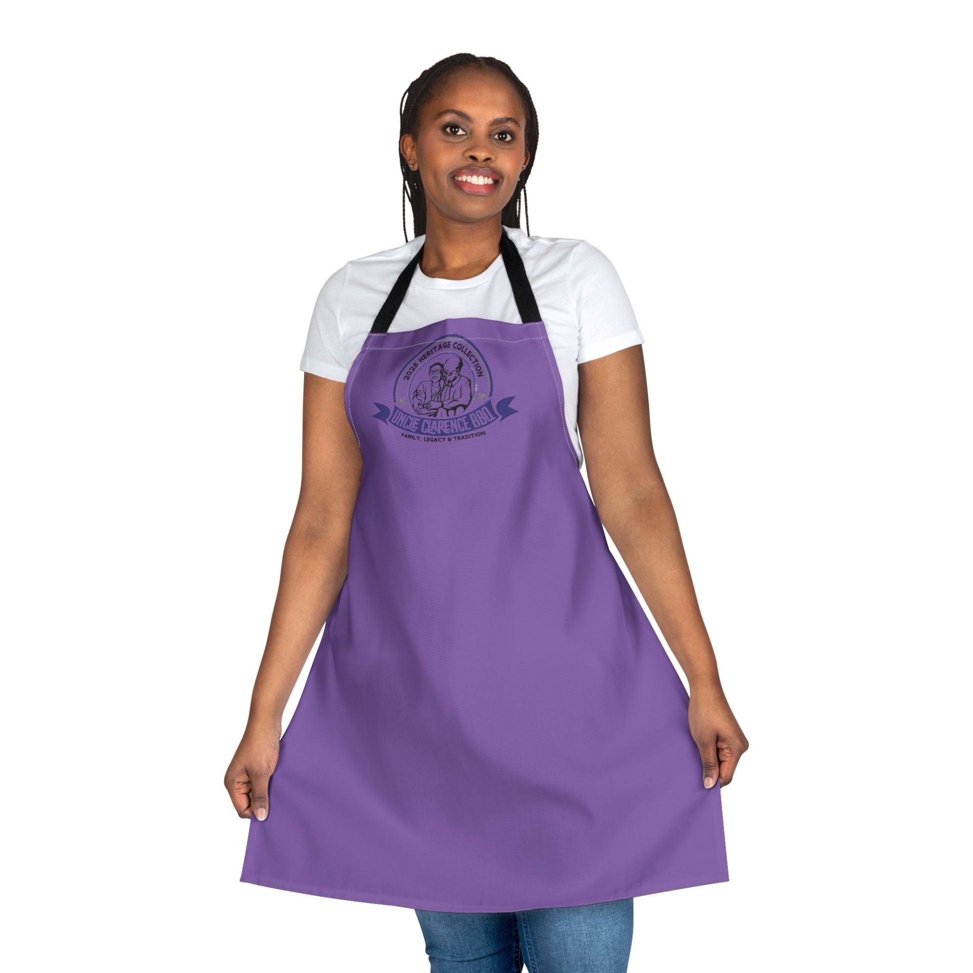Uncle Clarence BBQ Classic Logo Apron – Heritage Collection - Uncle Clarence BBQ