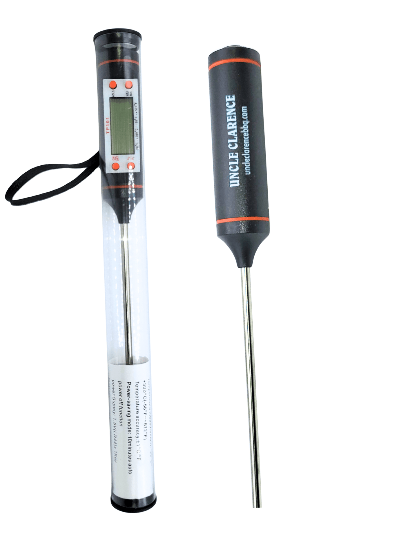 Uncle Clarence BBQ Digital Meat Thermometer Probe - Uncle Clarence BBQ