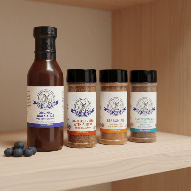 Uncle Clarence BBQ Gift Box – Sauces & Seasonings Set - Uncle Clarence BBQ
