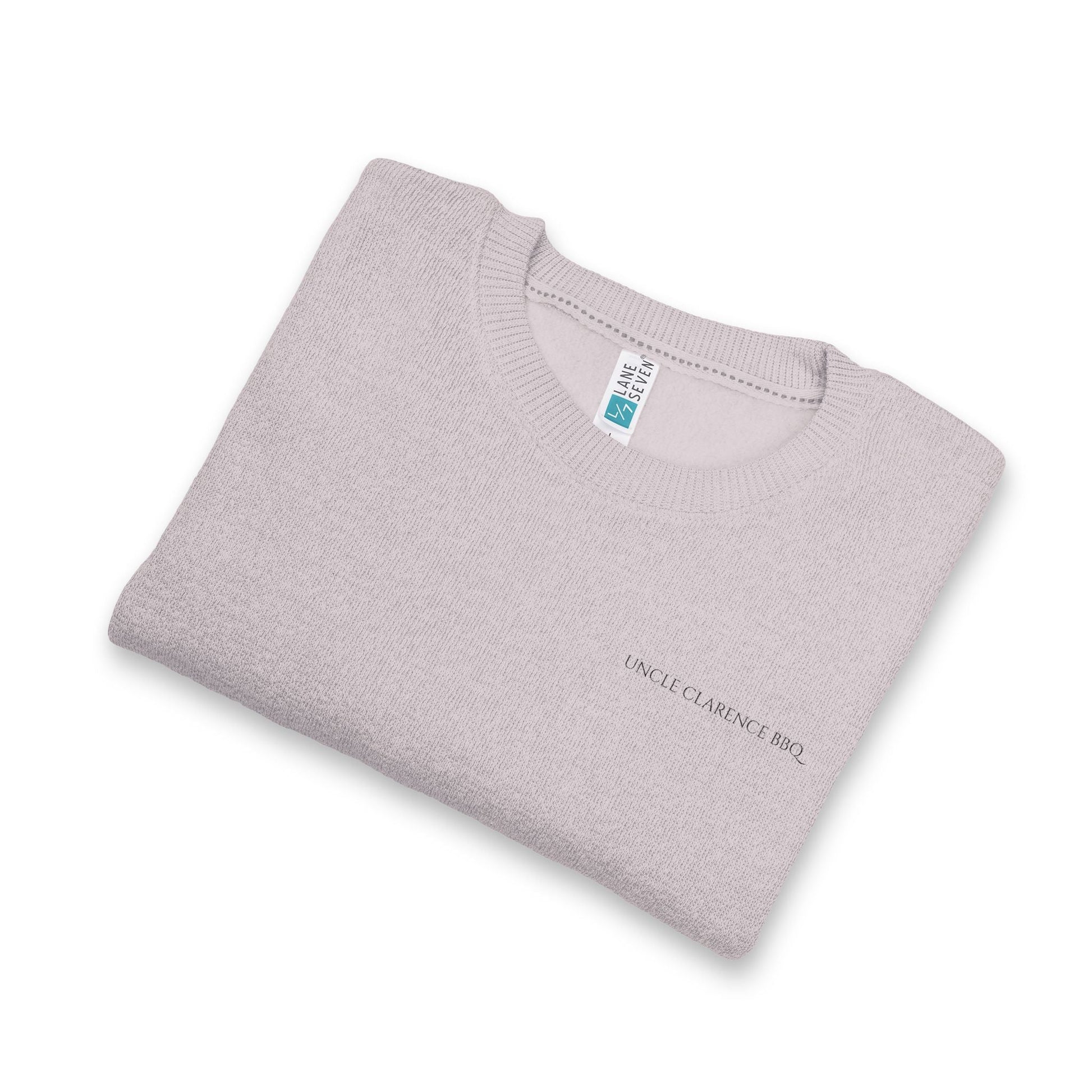 Uncle Clarence BBQ Legacy Embroidered Crewneck Sweatshirt - Uncle Clarence BBQ