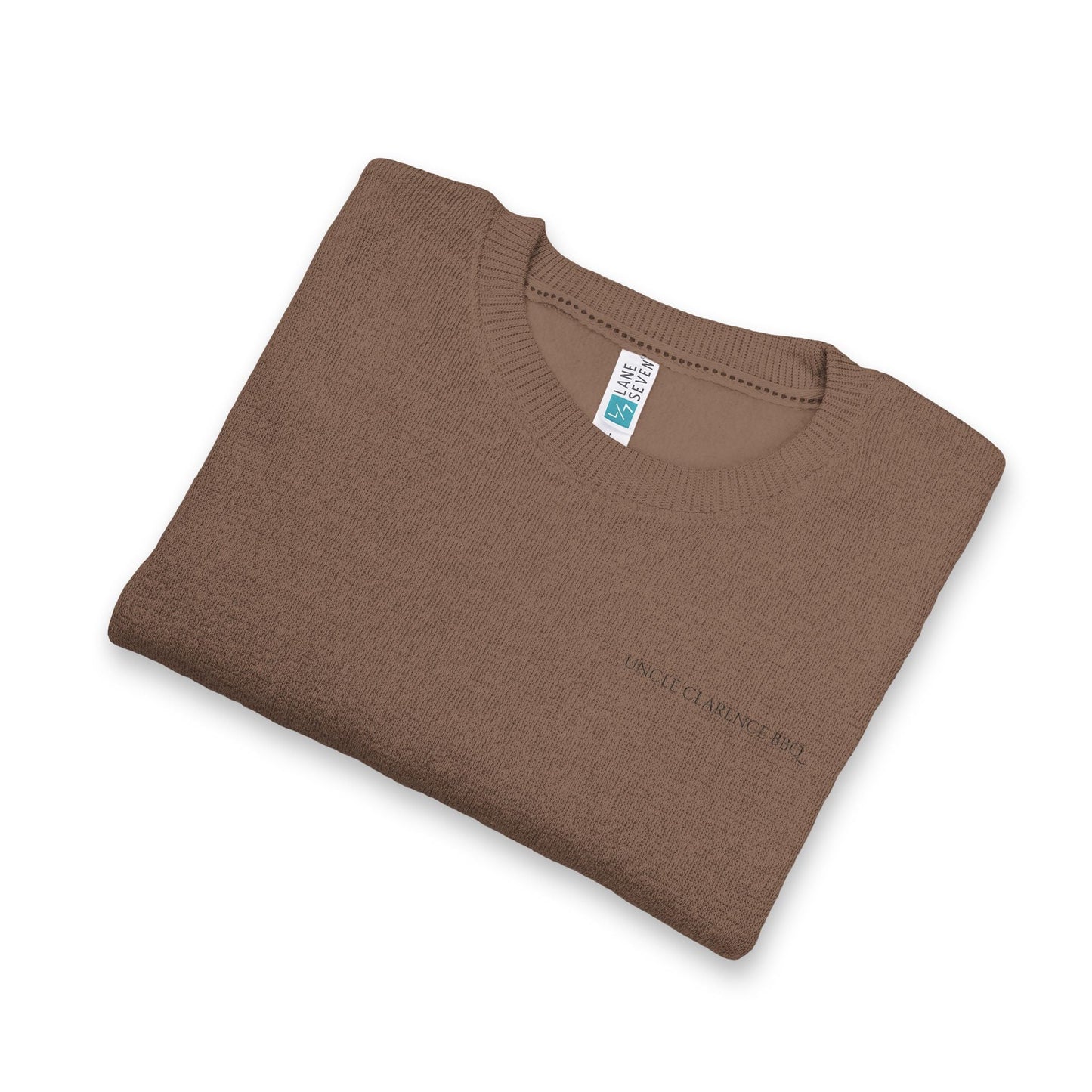 Uncle Clarence BBQ Legacy Embroidered Crewneck Sweatshirt - Uncle Clarence BBQ
