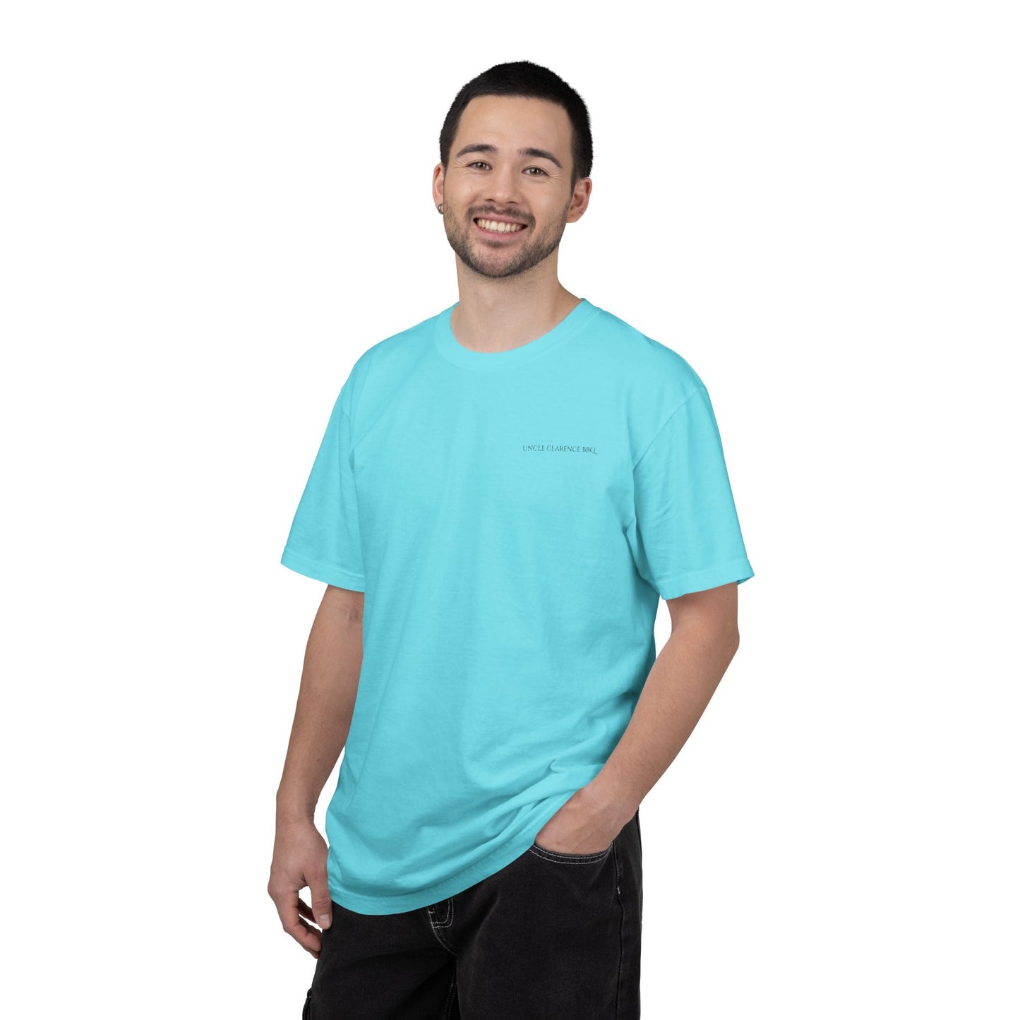 Uncle Clarence BBQ Legacy Wordmark T-Shirt | Premium Unisex Heritage Tee - Uncle Clarence BBQ