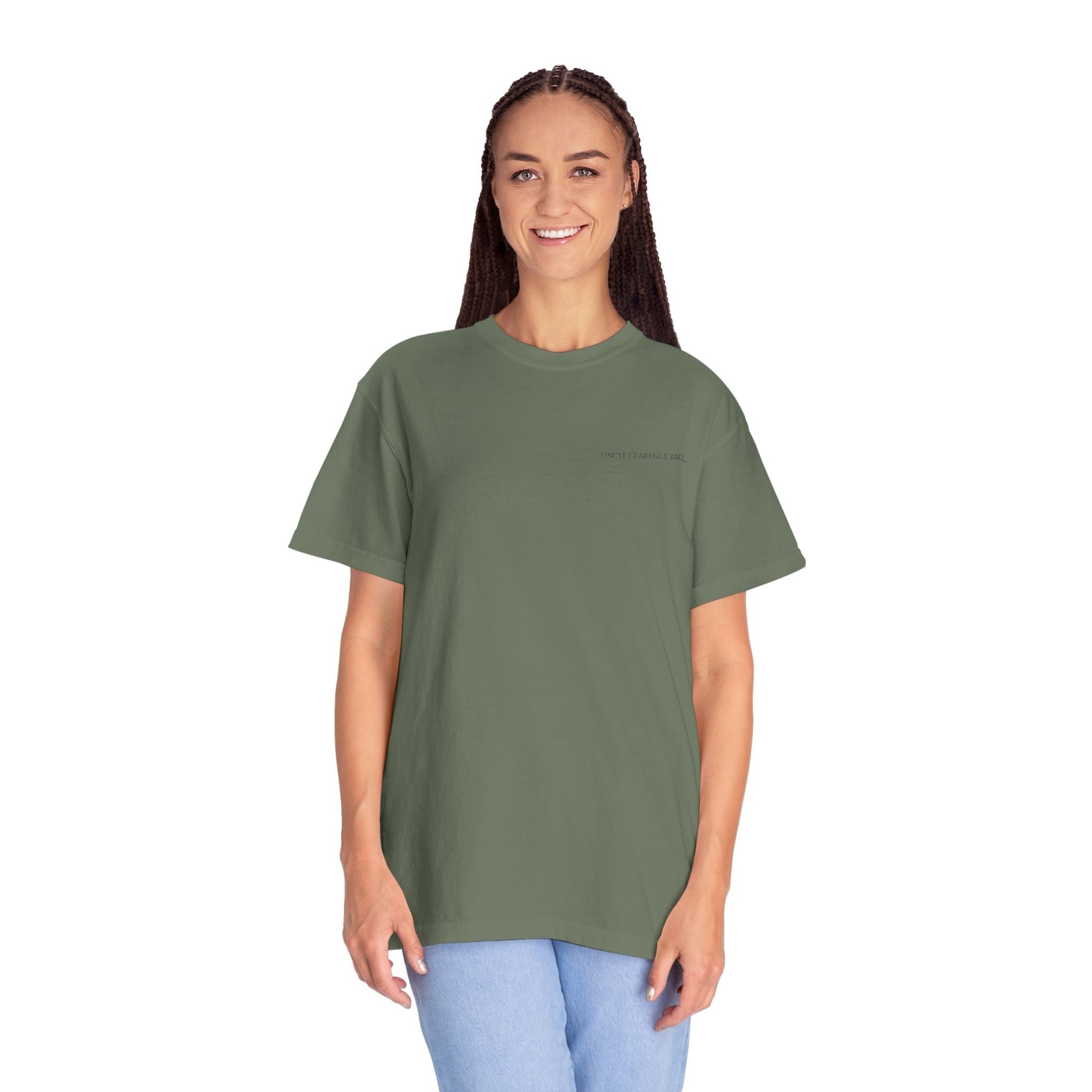 Uncle Clarence BBQ Legacy Wordmark T-Shirt | Premium Unisex Heritage Tee - Uncle Clarence BBQ