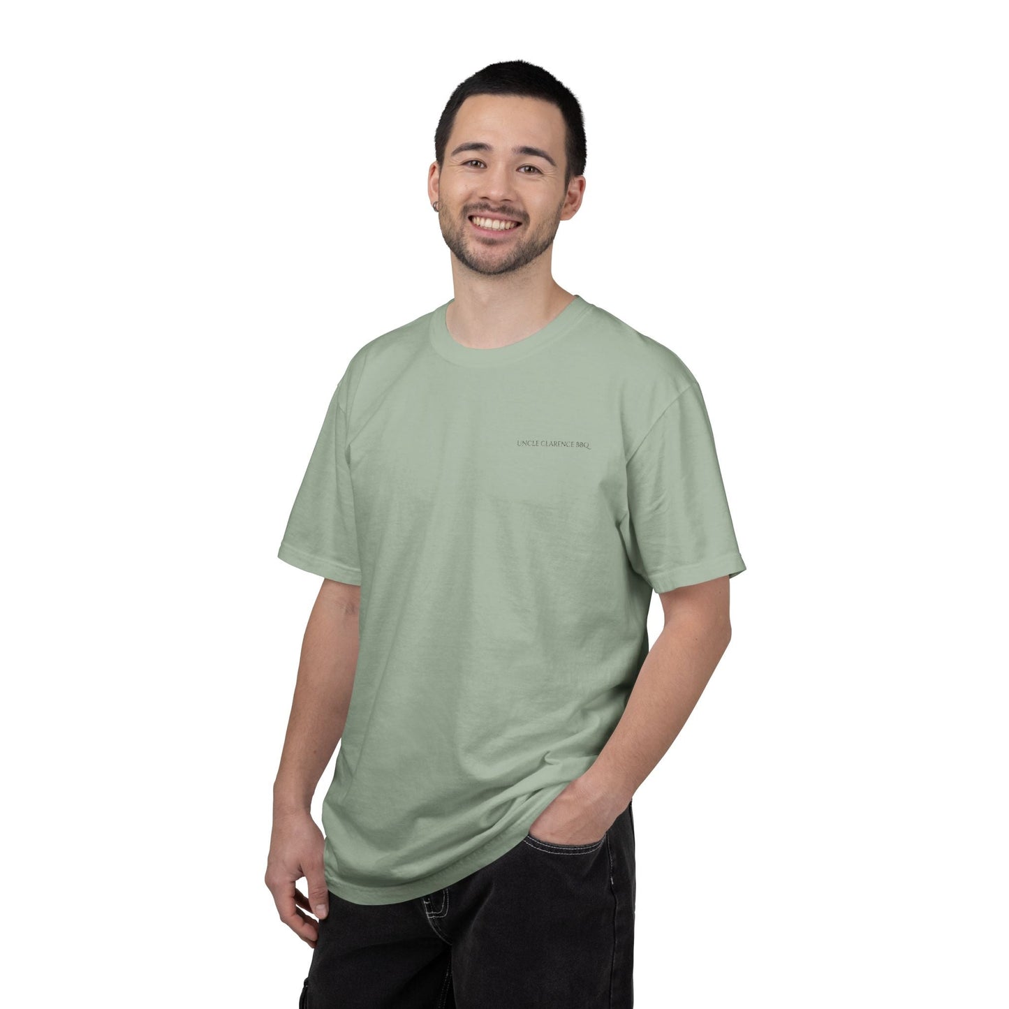 Uncle Clarence BBQ Legacy Wordmark T-Shirt | Premium Unisex Heritage Tee - Uncle Clarence BBQ