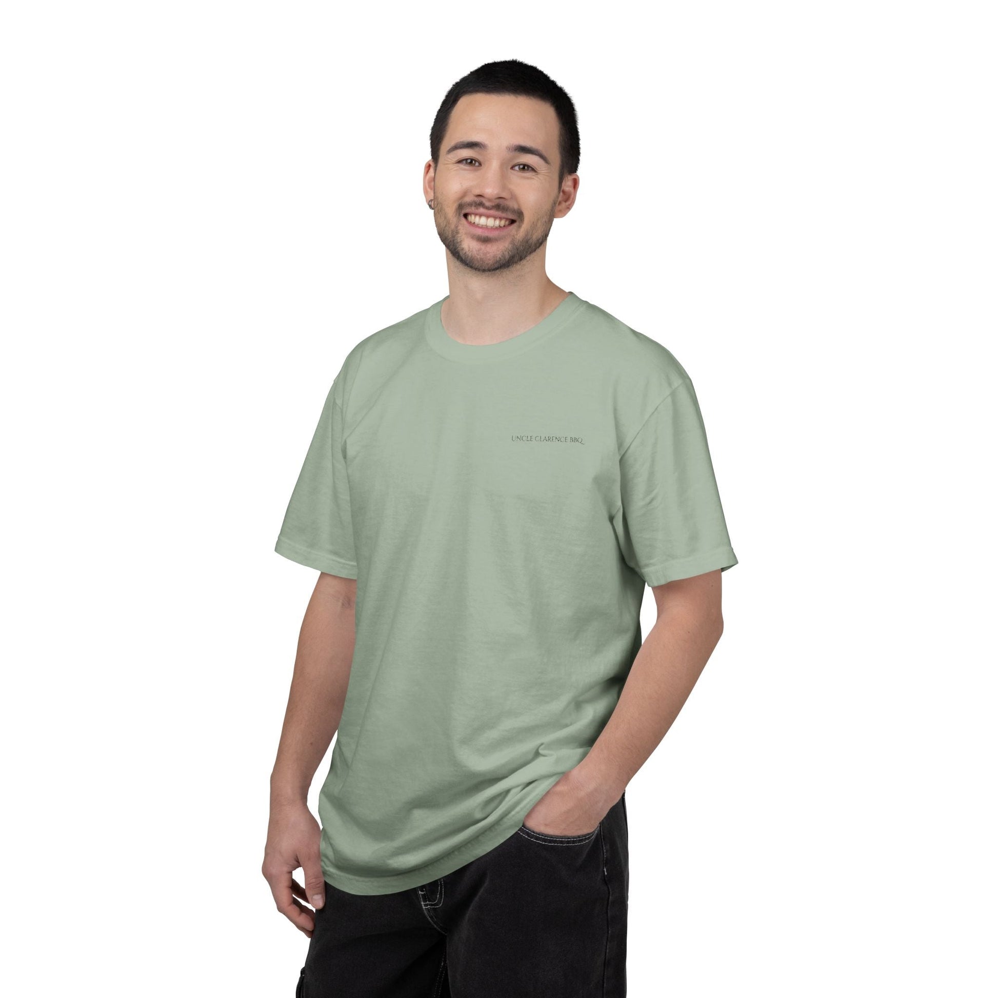 Uncle Clarence BBQ Legacy Wordmark T-Shirt | Premium Unisex Heritage Tee - Uncle Clarence BBQ