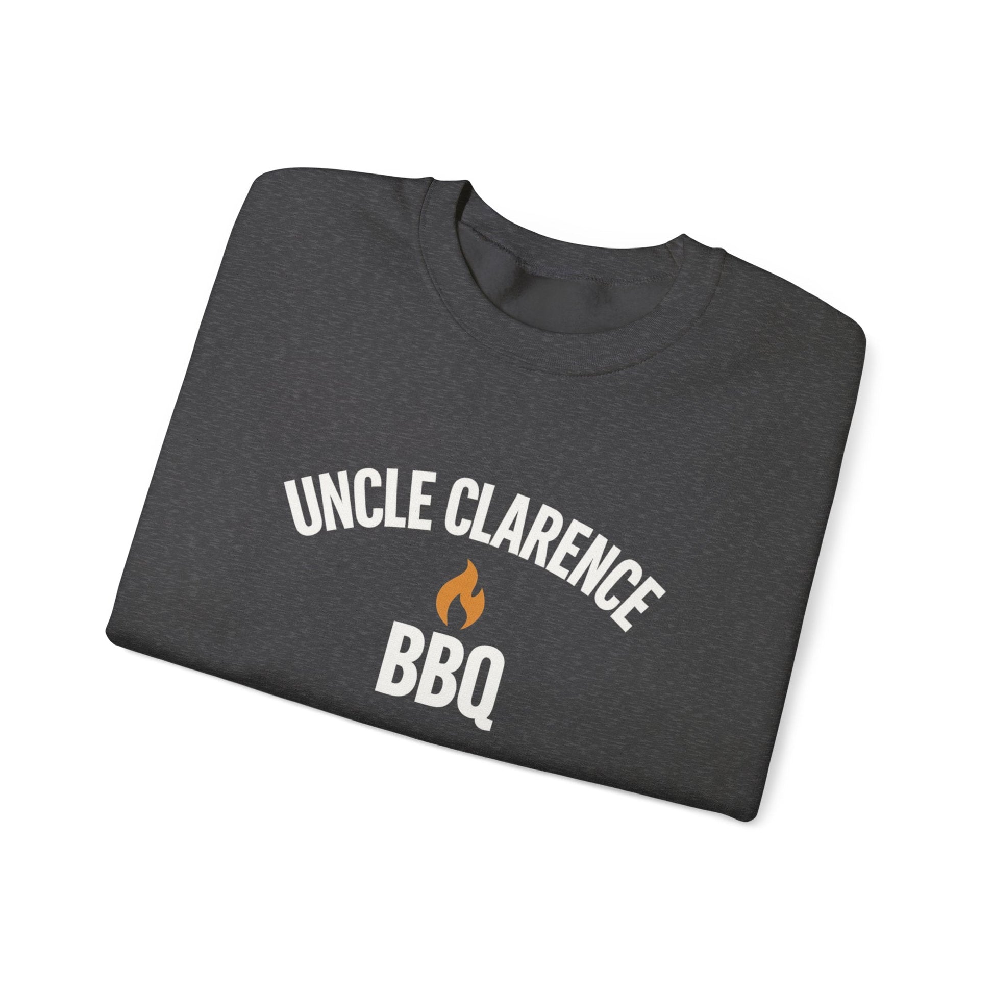 Uncle Clarence BBQ Premium Crewneck Sweatshirt – Heritage Lifestyle Collection - Uncle Clarence BBQ