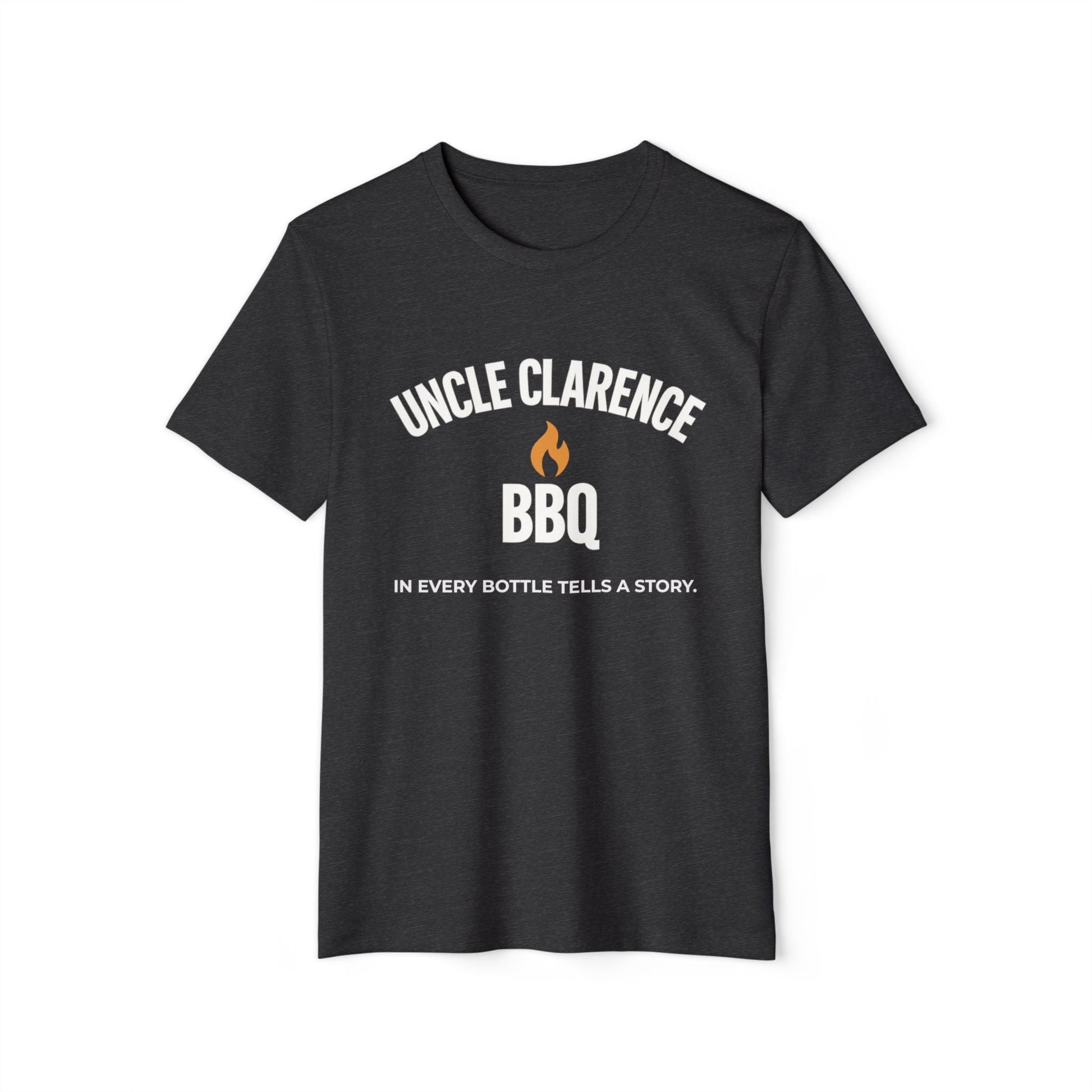 Uncle Clarence BBQ Premium Tee – In Every Bottle Tells a Story - Uncle Clarence BBQ