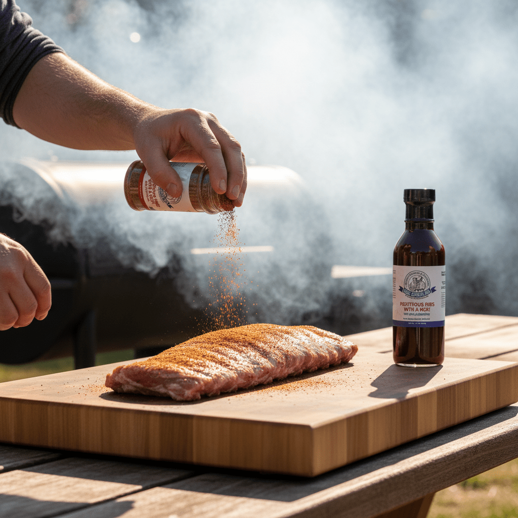 Uncle Clarence BBQ Starter Gift Set – Blueberry BBQ Sauce & Righteous Ribs Rub - Uncle Clarence BBQ