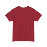 Back view of Uncle Clarence BBQ T-Shirt in maroon, perfect for casual summer outings