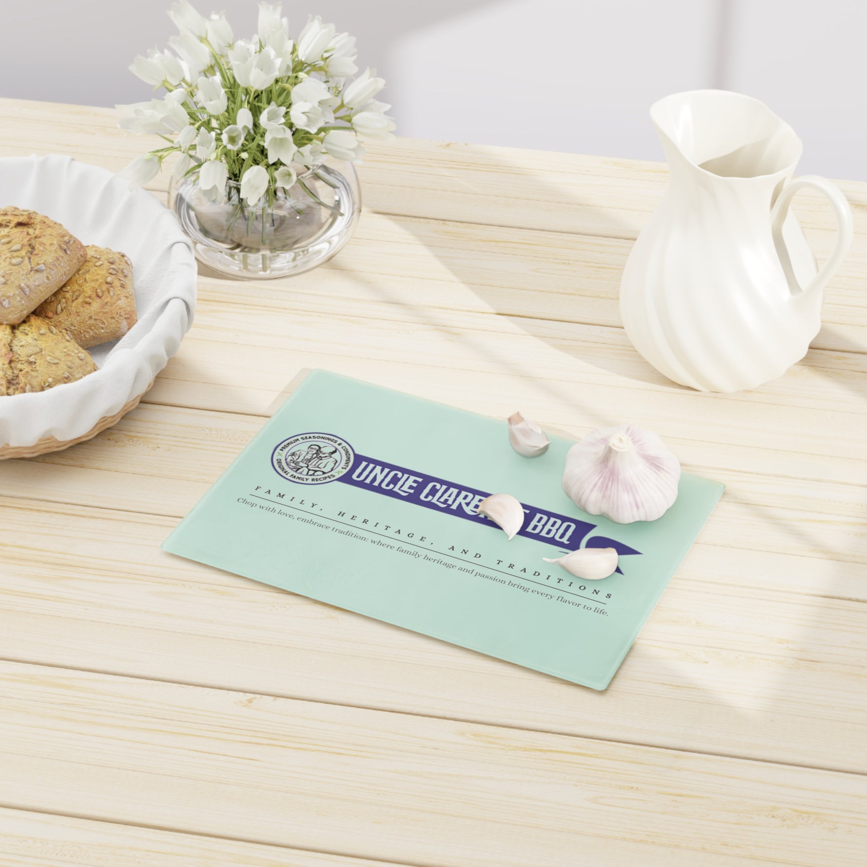 Traditional Barbecue Cutting Board with Elegant Design for Home Cooking and Entertaining