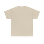 Back view of the Uncle Clarence BBQ T-Shirt in a soft beige color