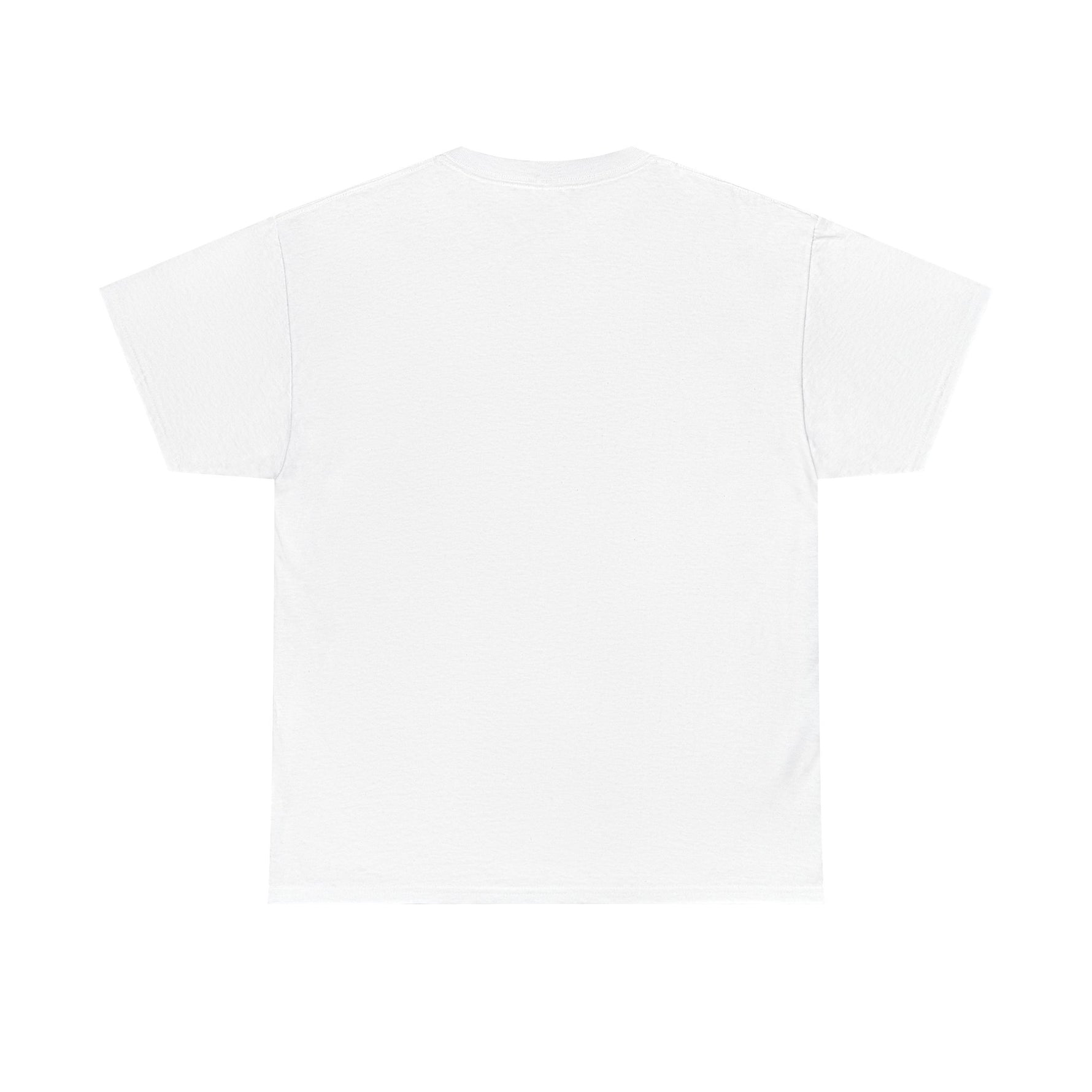 Back view of Uncle Clarence BBQ T-Shirt in white, perfect for summer grilling outings