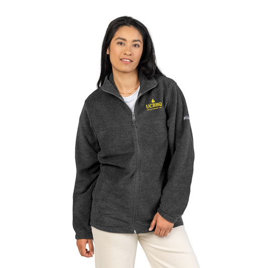 Uncle Clarence BBQ – UCBBQ Heritage Fleece Jacket (Embroidered Columbia Edition) - Uncle Clarence BBQ