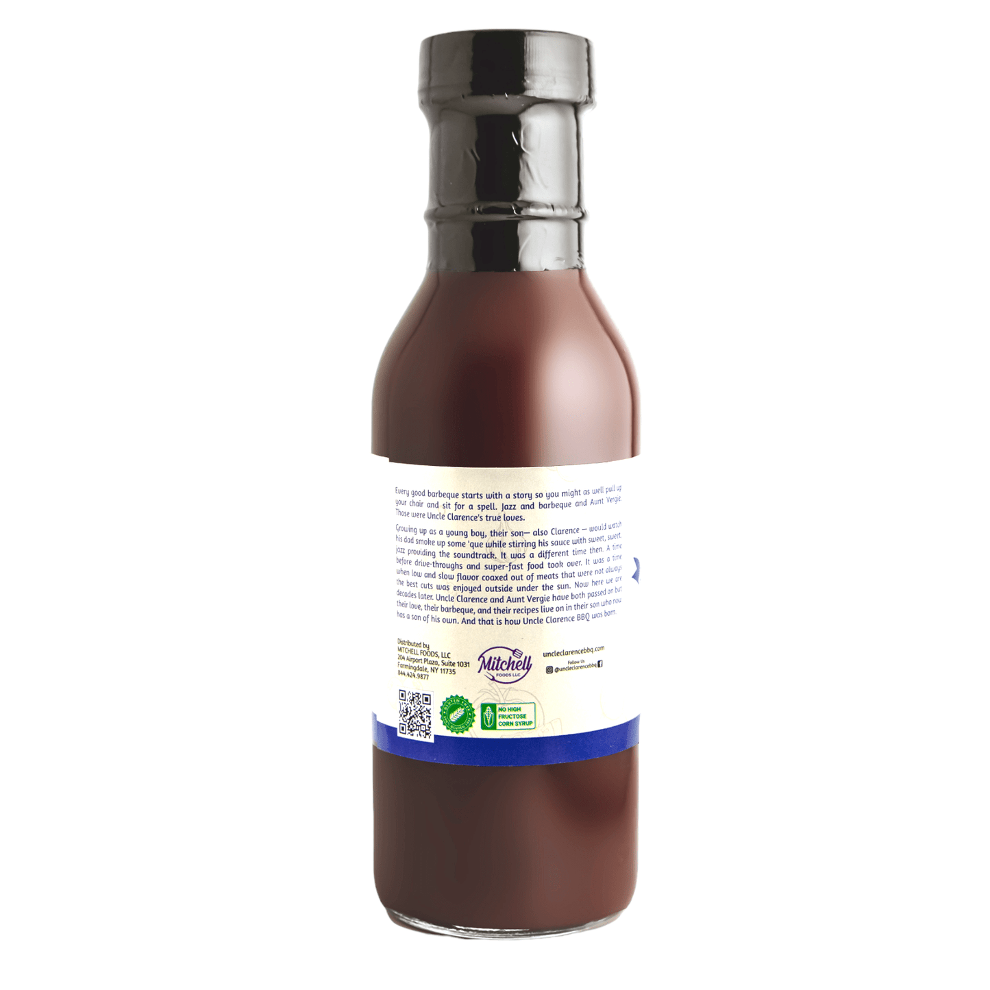 Uncle Clarence Original BBQ Sauce - Unique Flavor Blend - Uncle Clarence BBQ